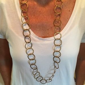 Erin Gallagher Antiqued copper necklace